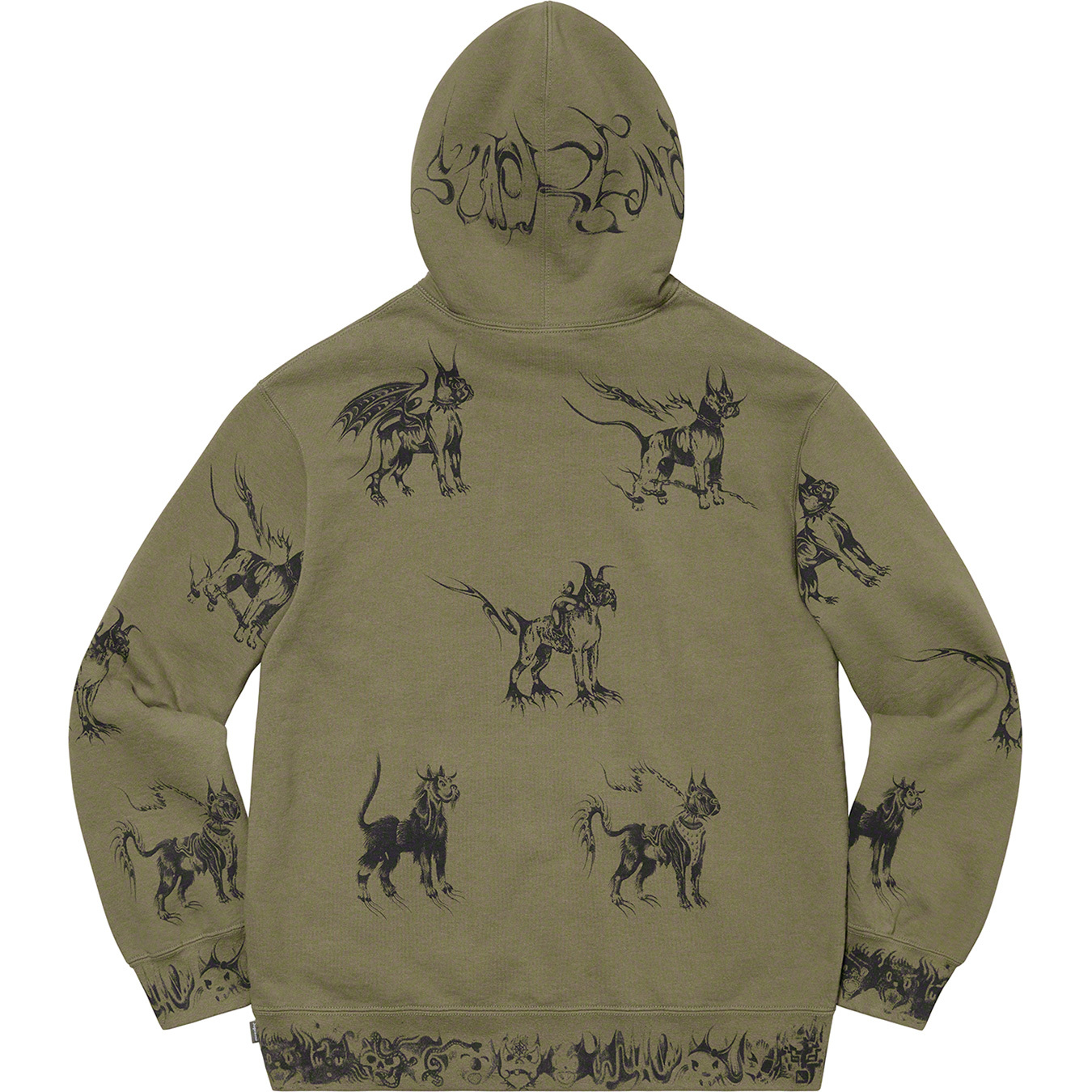 Animals Hooded Sweatshirt - spring summer 2020 - Supreme