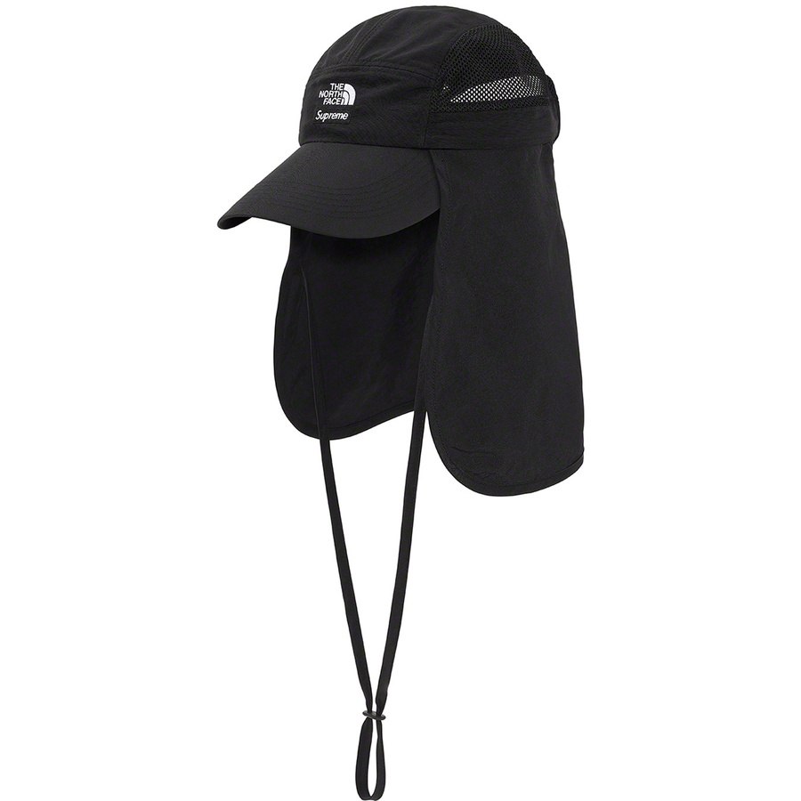 Details on Supreme The North Face Sunshield Camp Cap Black from spring summer
                                                    2020 (Price is $88)