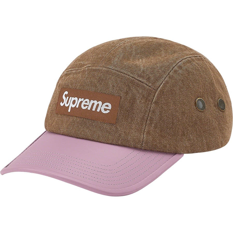 Details on 2-Tone Denim Camp Cap Brown from spring summer
                                                    2020 (Price is $54)