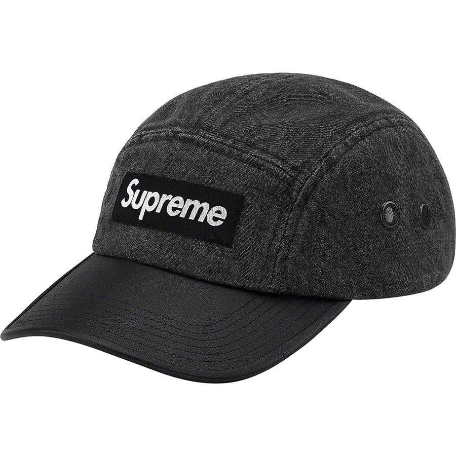Details on 2-Tone Denim Camp Cap Black from spring summer
                                                    2020 (Price is $54)