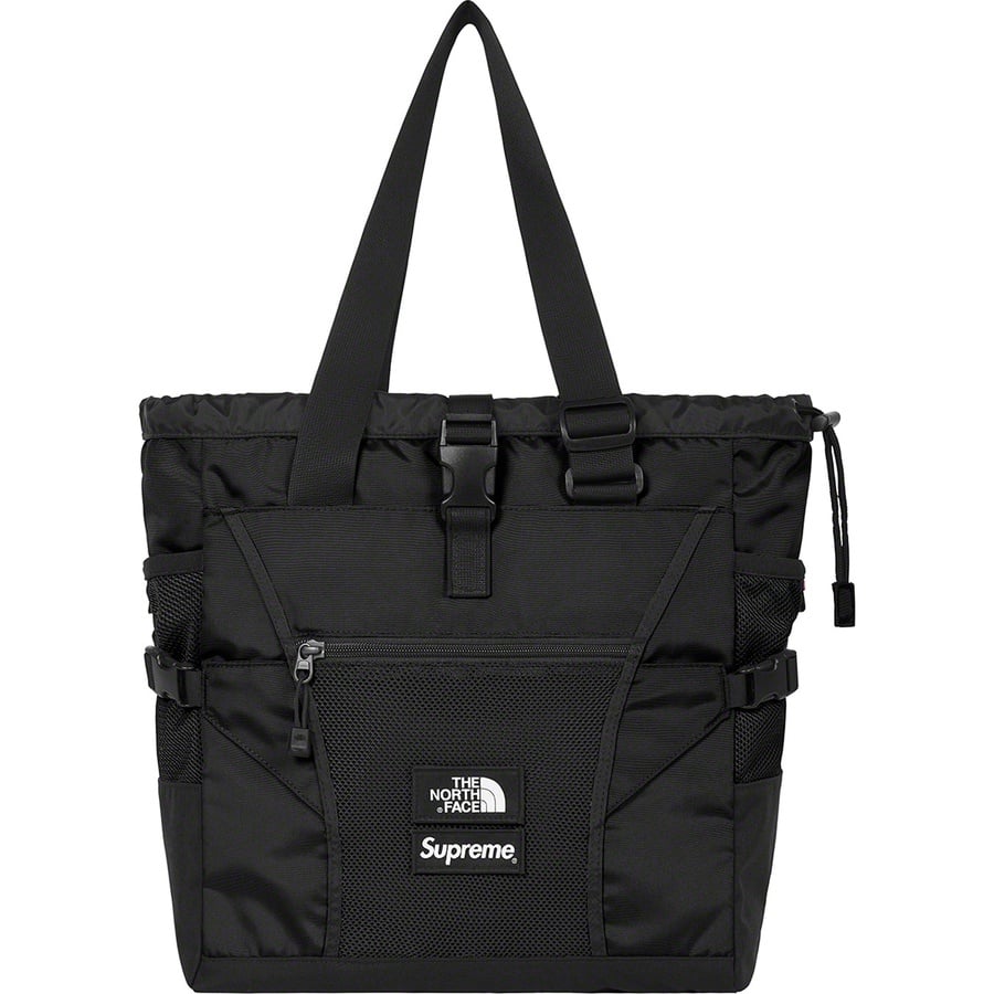 Details on Supreme The North Face Adventure Tote Black from spring summer
                                                    2020 (Price is $148)