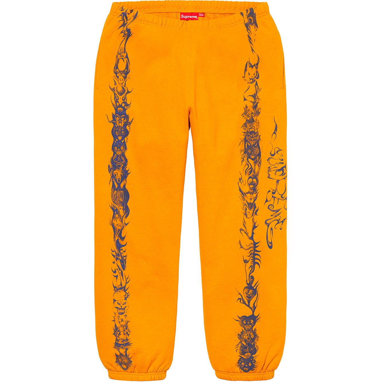 Supreme animals sweatpant M アニマル 黒