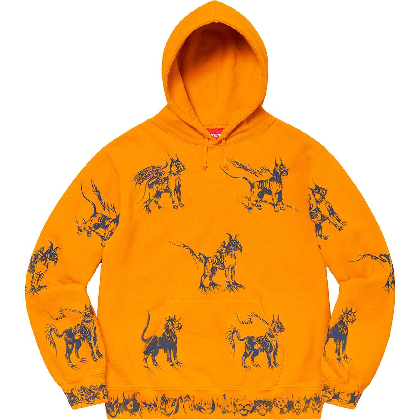 Animals Hooded Sweatshirt - spring summer 2020 - Supreme