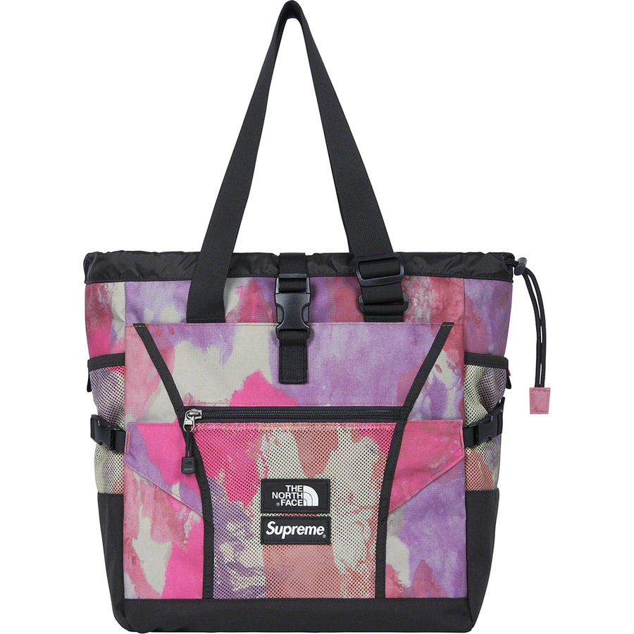 Details on Supreme The North Face Adventure Tote Multicolor from spring summer 2020 (Price is $148)