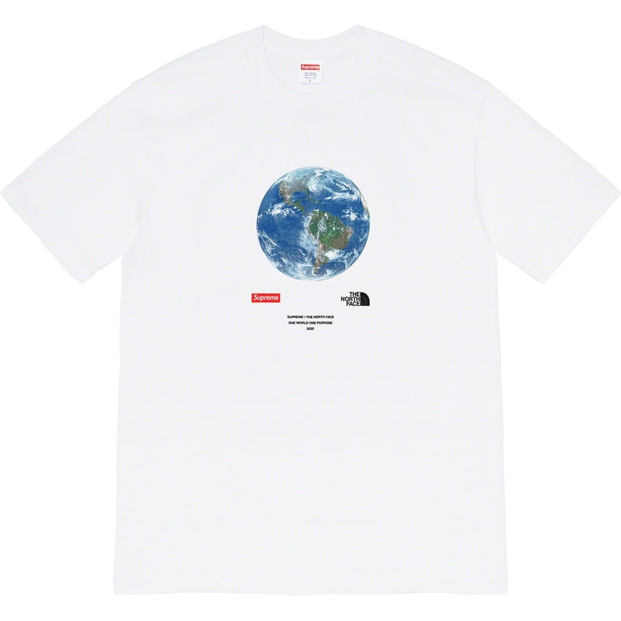 Supreme®/The North Face® One World Tee White