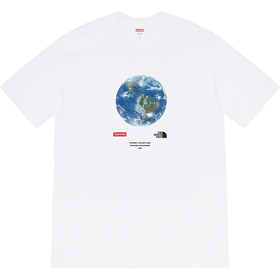 Supreme Supreme The North Face One World Tee (SS20) - White - $54