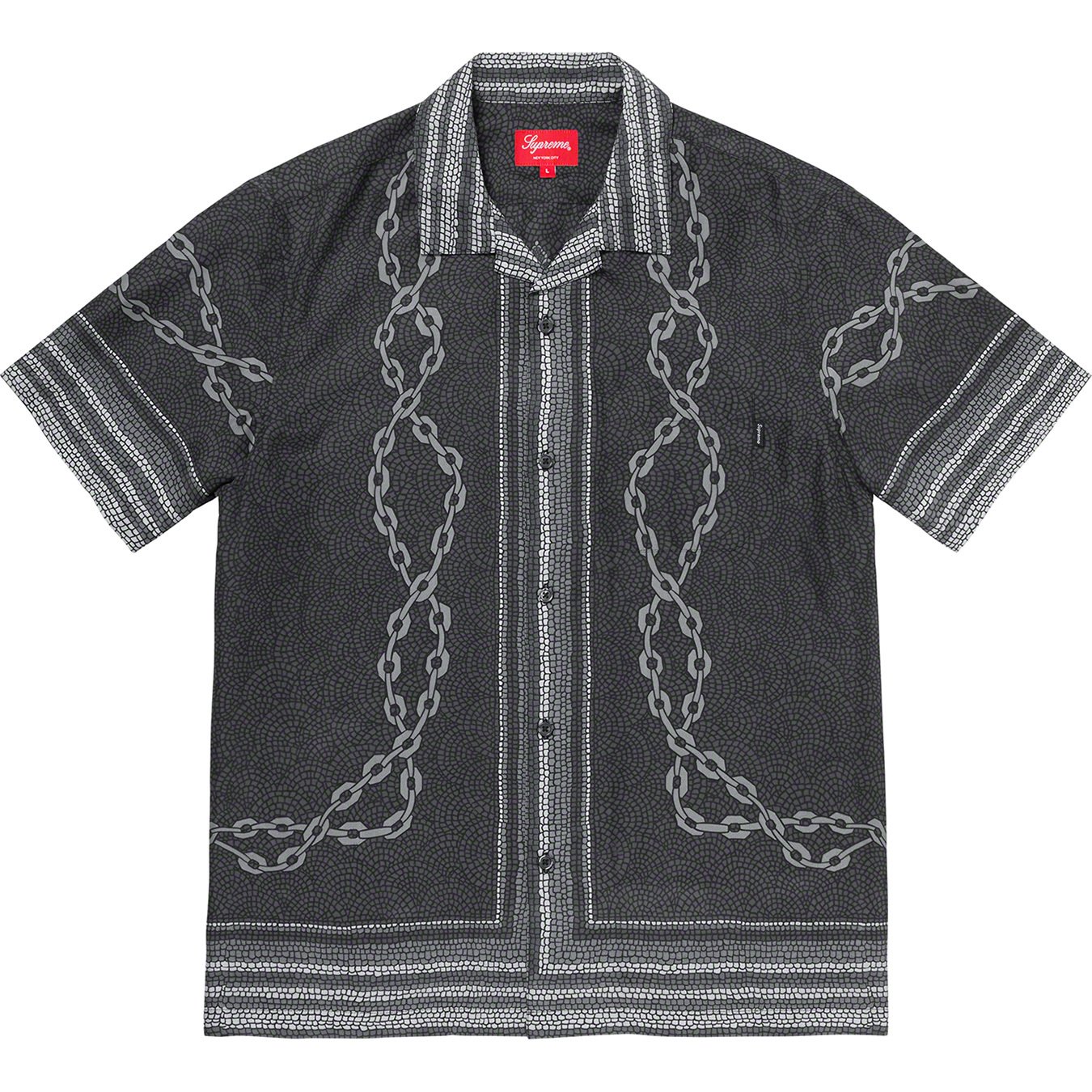 Mosaic Silk S/S Shirt - Supreme Community