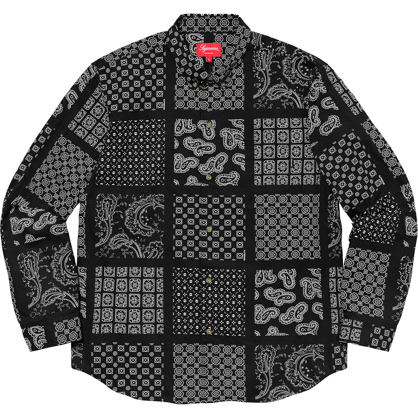 Paisley Grid Shirt - spring summer 2020 - Supreme