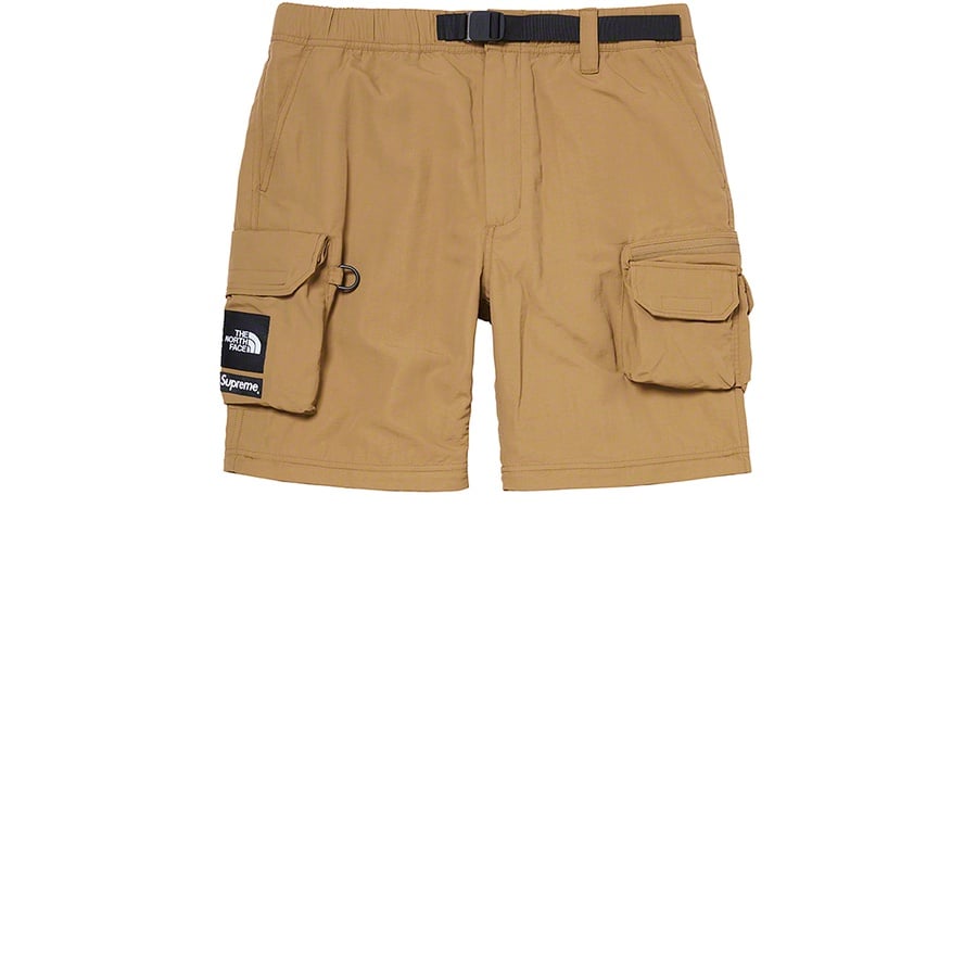 Details on Supreme The North Face Belted Cargo Pant Gold from spring summer
                                                    2020 (Price is $198)