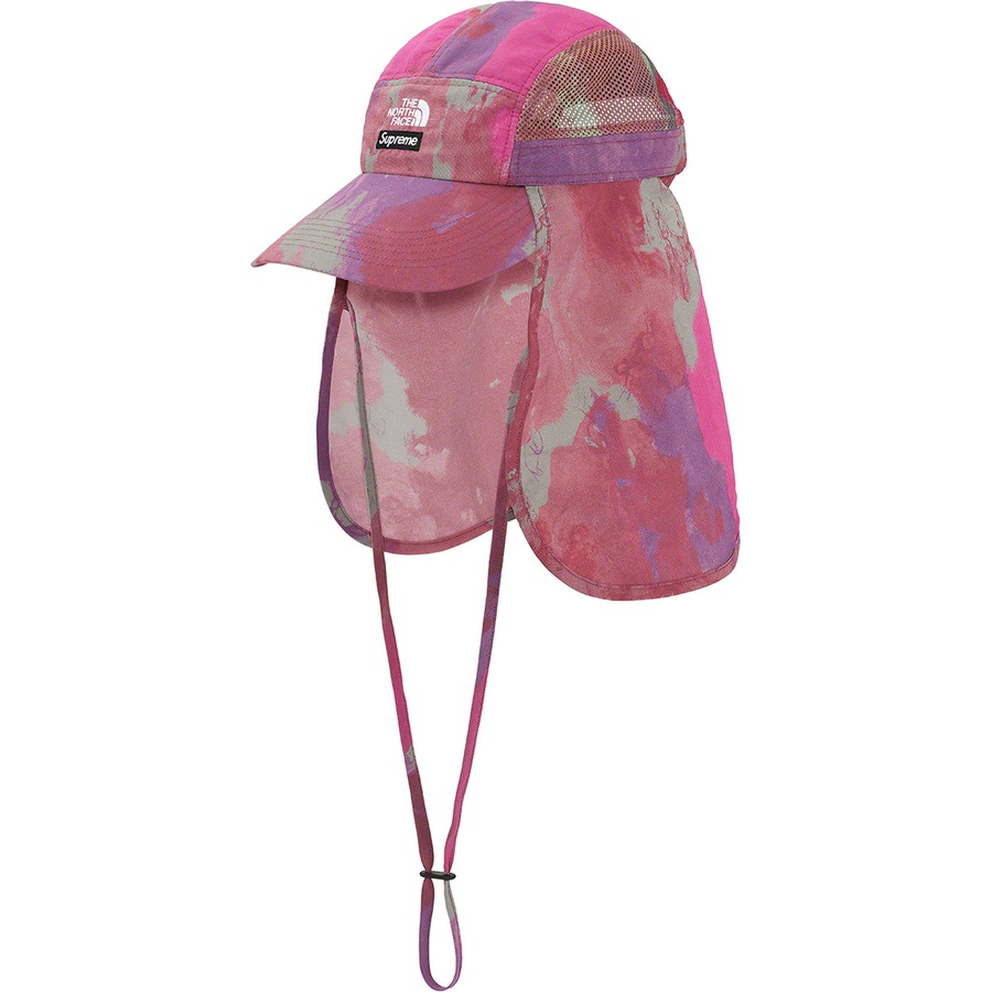 Details on Supreme The North Face Sunshield Camp Cap Multicolor from spring summer
                                                    2020 (Price is $88)