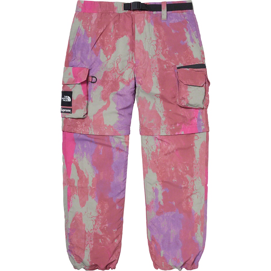 Details on Supreme The North Face Belted Cargo Pant Multicolor from spring summer 2020 (Price is $198)