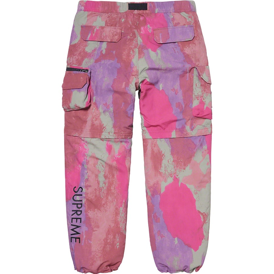 Details on Supreme The North Face Belted Cargo Pant Multicolor from spring summer
                                                    2020 (Price is $198)