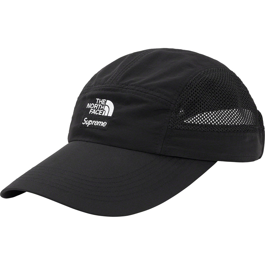 Details on Supreme The North Face Sunshield Camp Cap Black from spring summer
                                                    2020 (Price is $88)