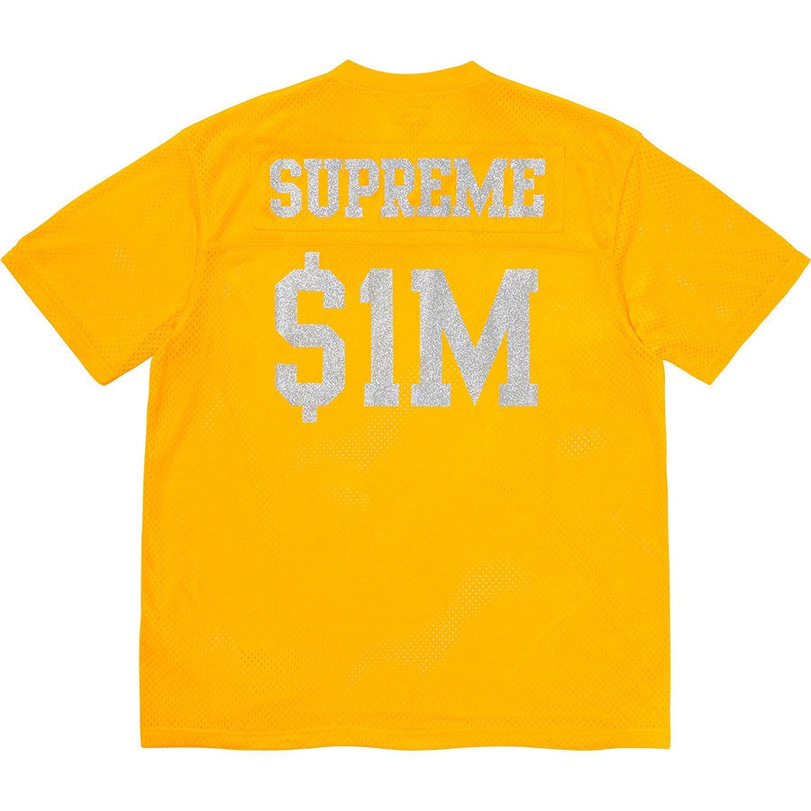 Details on Glitter Football Top Yellow from spring summer
                                                    2020 (Price is $98)