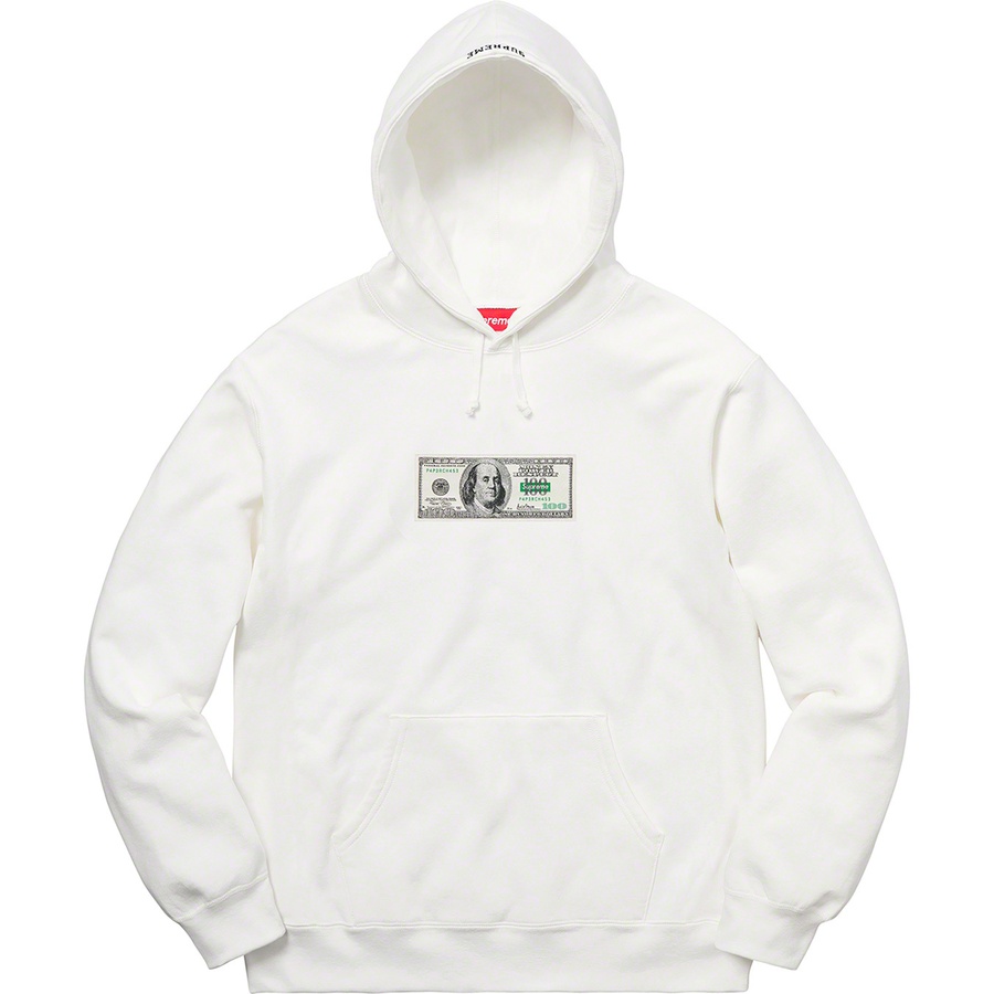 Details on Franklin Hooded Sweatshirt White from spring summer
                                                    2020 (Price is $148)