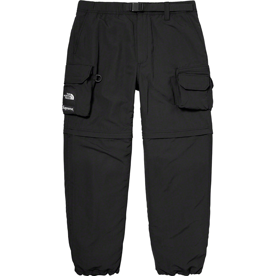 Details on Supreme The North Face Belted Cargo Pant Black from spring summer 2020 (Price is $198)