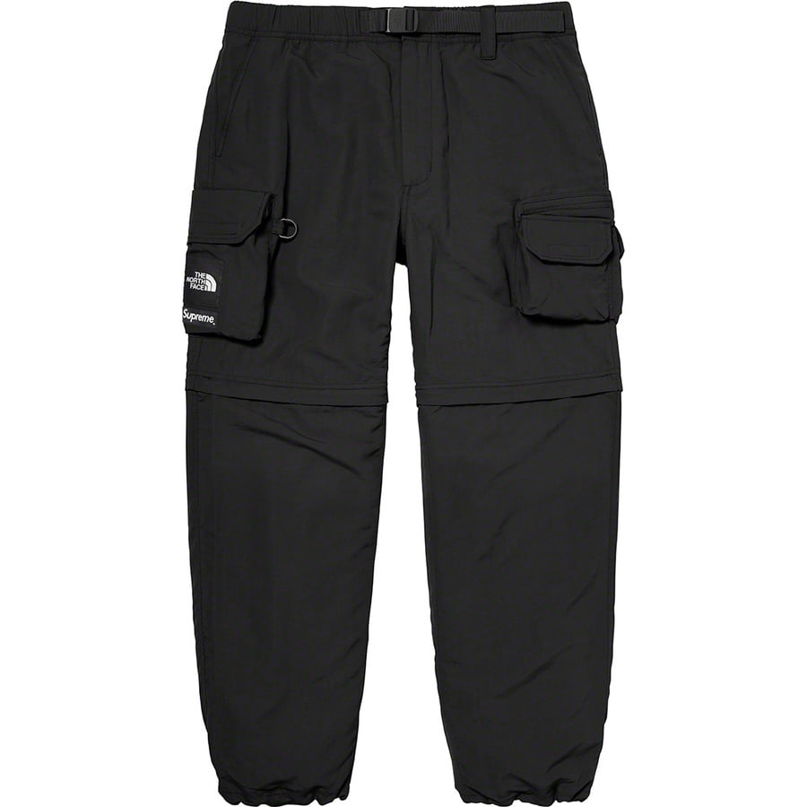 Details on Supreme The North Face Belted Cargo Pant Black from spring summer
                                                    2020 (Price is $198)