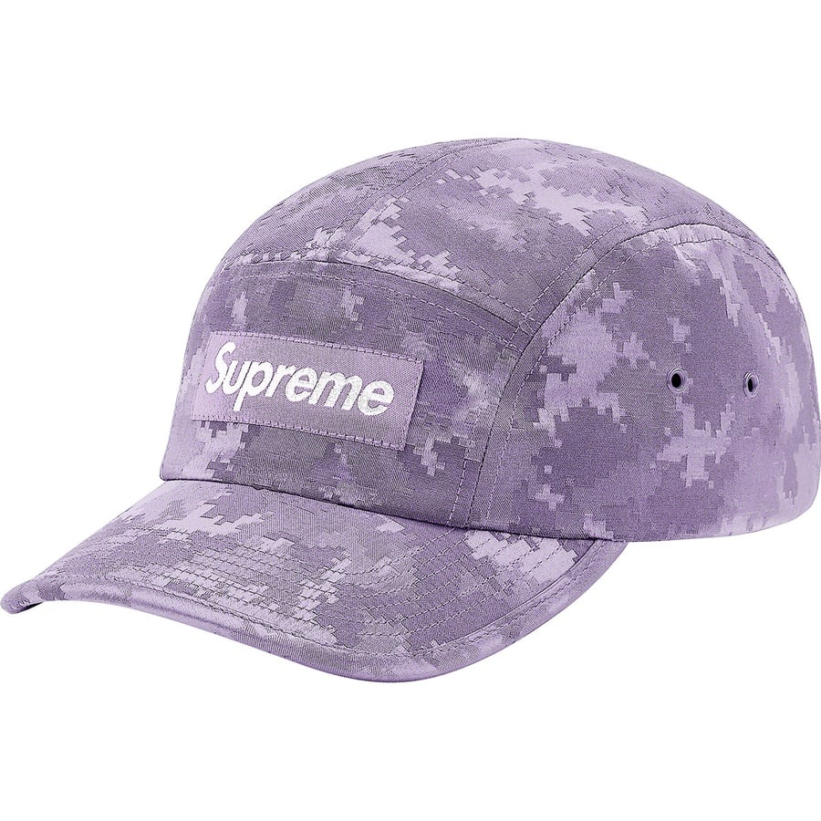 Details on Satin Digi Camo Camp Cap Light Purple from spring summer
                                                    2020 (Price is $48)
