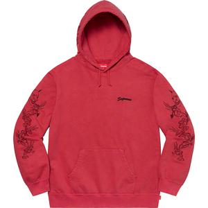 supreme overdyed hoodie