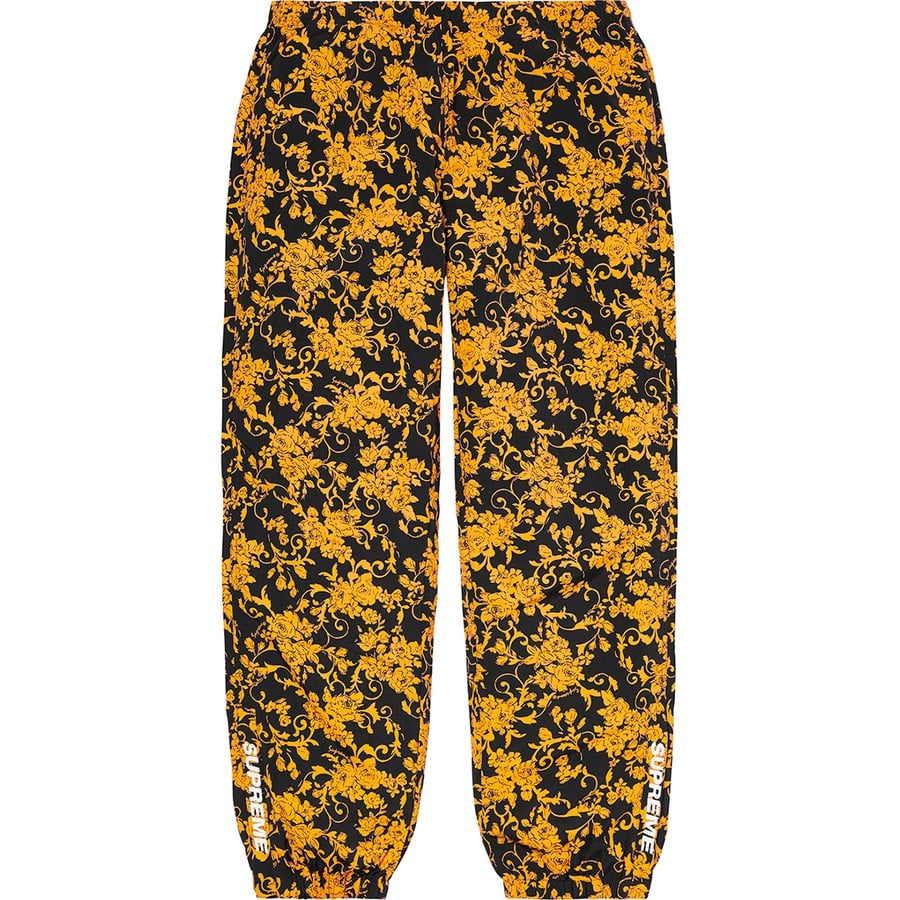 Details on Warm Up Pant Black Floral from spring summer
                                                    2020 (Price is $128)