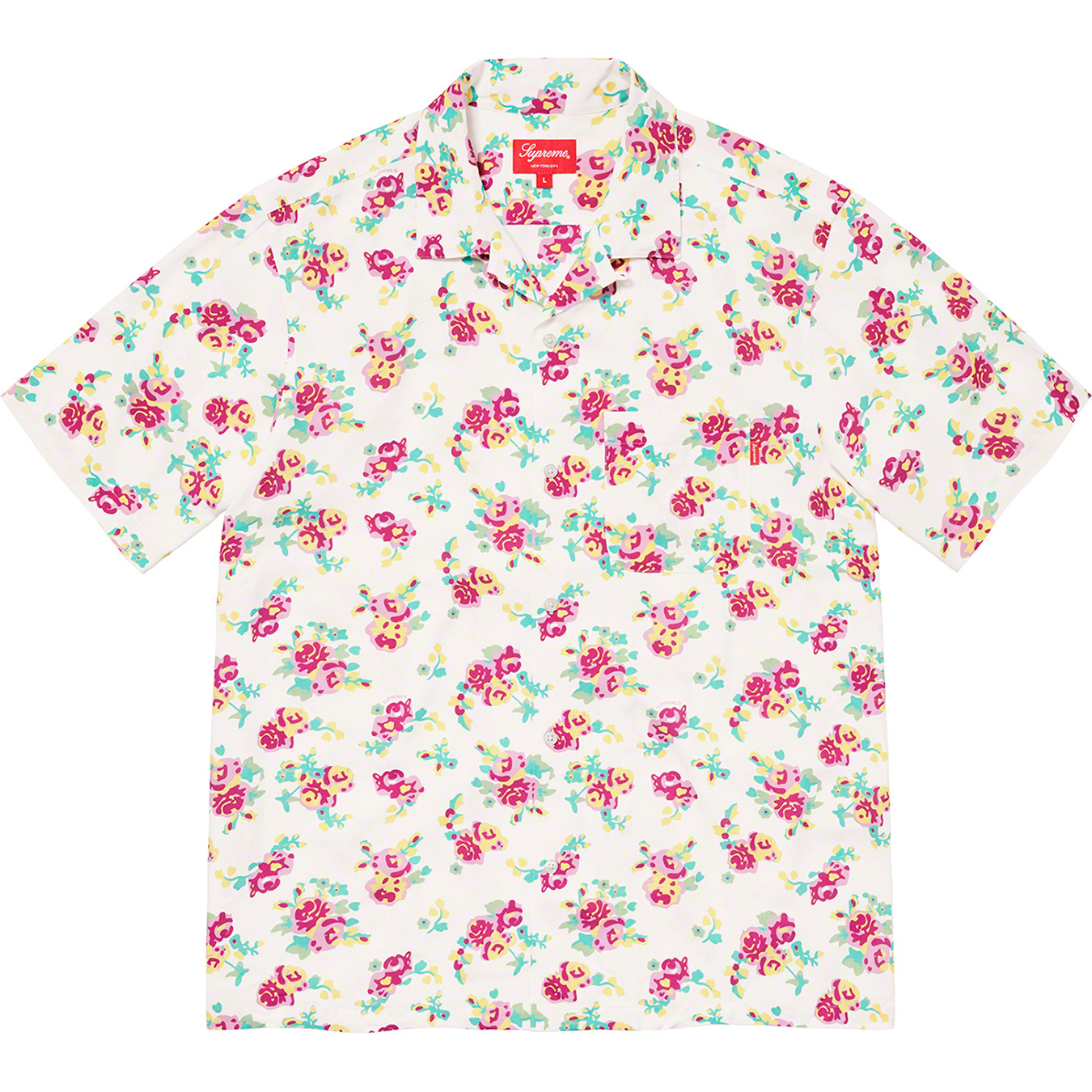 Floral Rayon S/S Shirt - Supreme Community