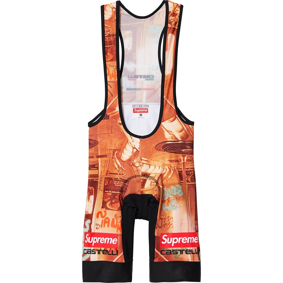 Details on Supreme Castelli Cycling Bib Short Multicolor from spring summer
                                                    2020 (Price is $178)