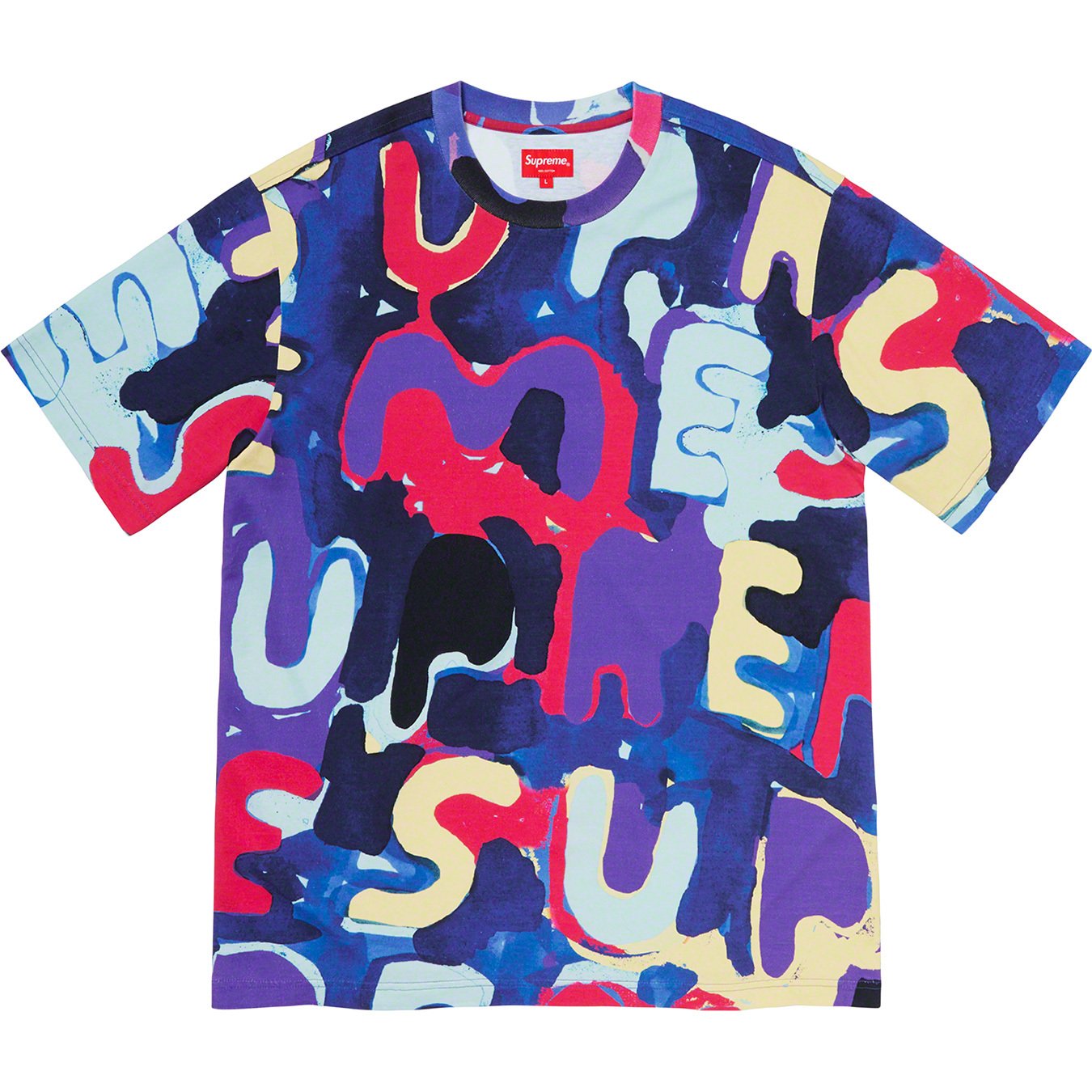 Painted Logo S S Top - spring summer 2020 - Supreme