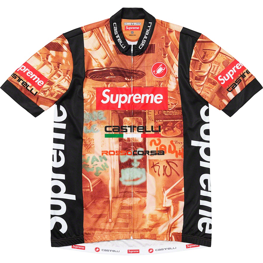 Details on Supreme Castelli Cycling Jersey Multicolor from spring summer
                                                    2020 (Price is $168)