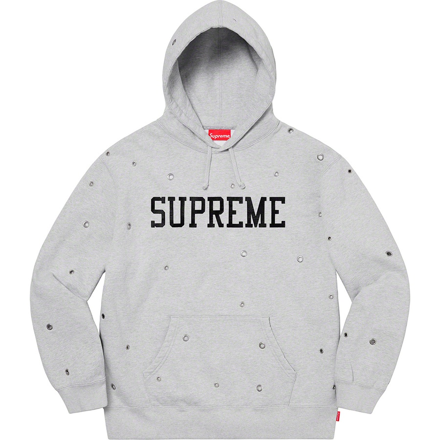 Eyelet Hooded Sweatshirt - spring summer 2020 - Supreme