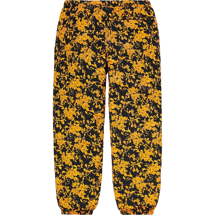 Details on Warm Up Pant Black Floral from spring summer
                                                    2020 (Price is $128)