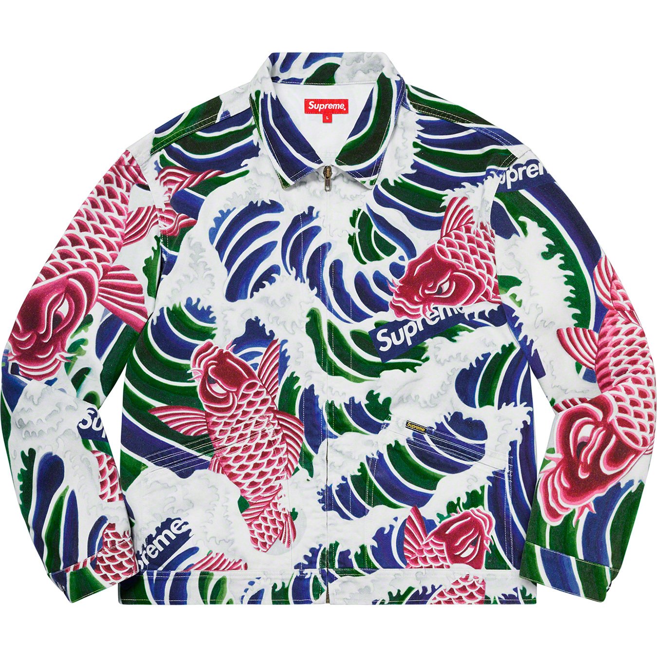 Waves Work Jacket - spring summer 2020 - Supreme