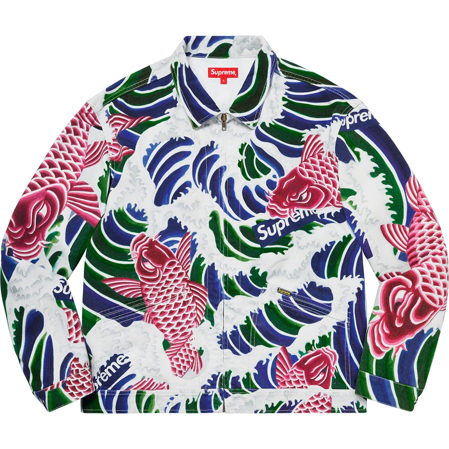 Details on Waves Work Jacket Multicolor from spring summer
                                                    2020 (Price is $228)