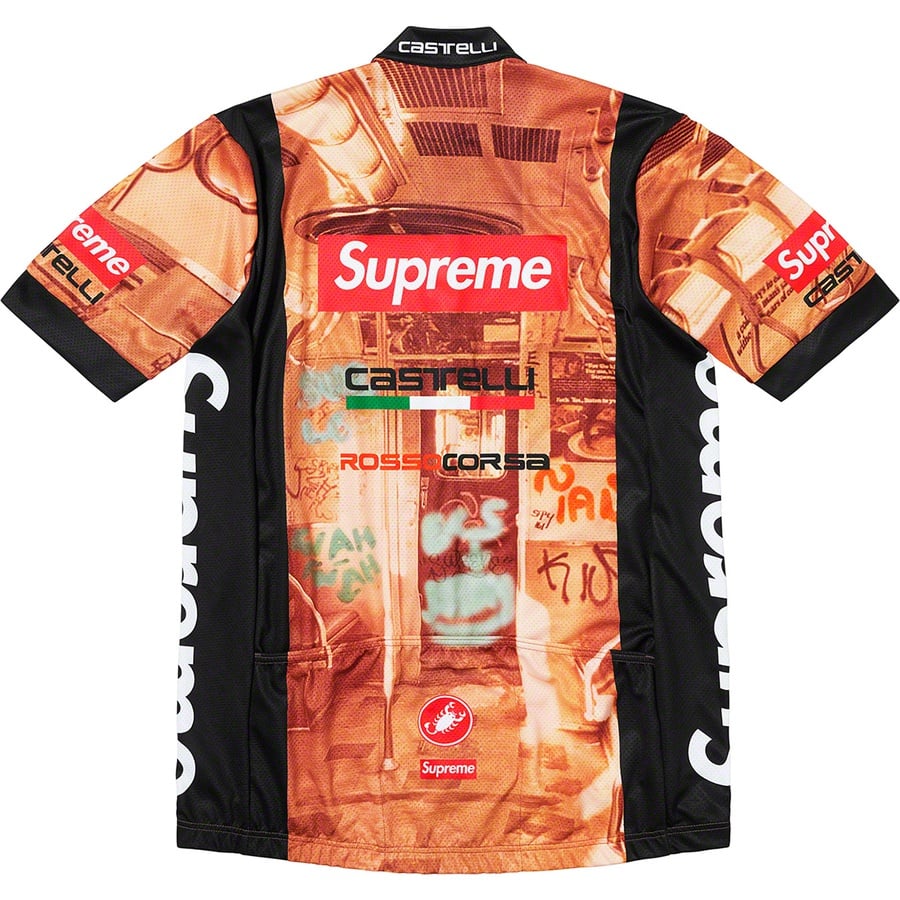 Details on Supreme Castelli Cycling Jersey Multicolor from spring summer
                                                    2020 (Price is $168)