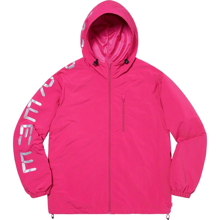 Details on Digital Logo Track Jacket Fuchsia from spring summer
                                                    2020 (Price is $158)