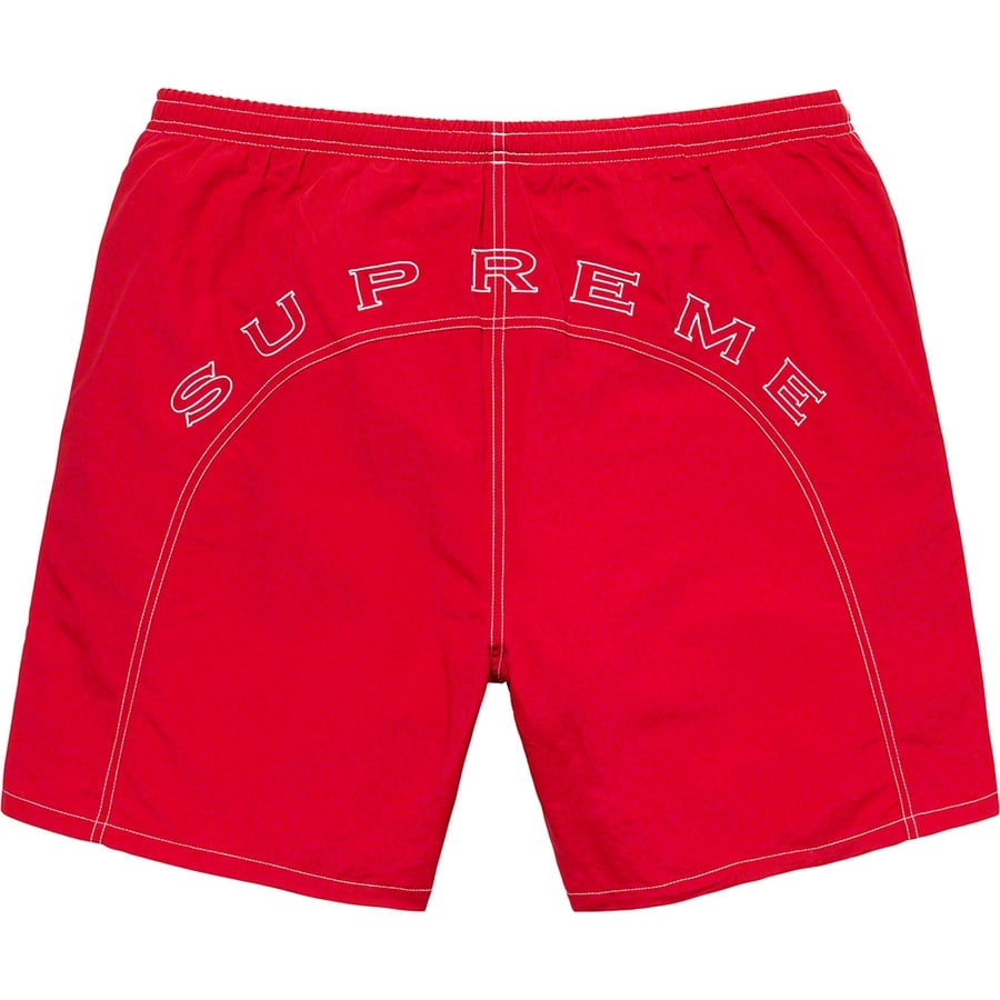 Details on Arc Logo Water Short Red from spring summer
                                                    2020 (Price is $118)