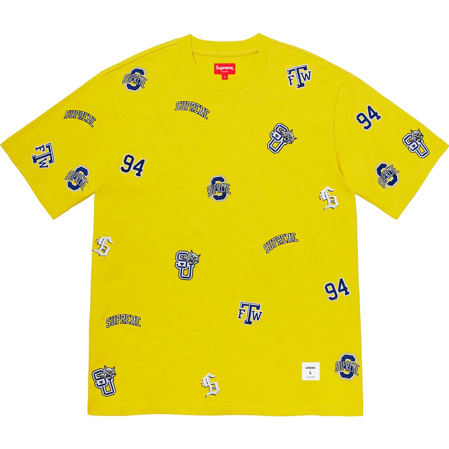 Details on University S S Top Bright Yellow from spring summer
                                                    2020 (Price is $98)