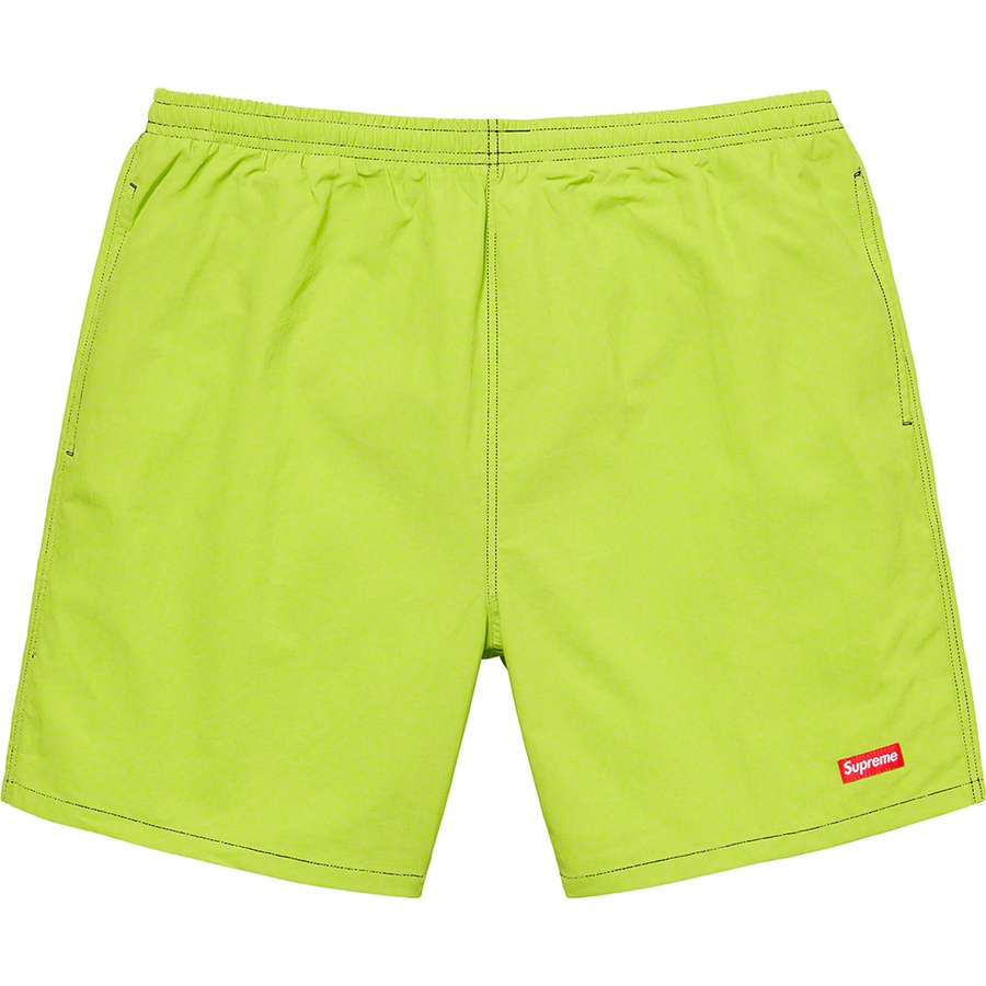 Details on Arc Logo Water Short Lime from spring summer 2020 (Price is $118)