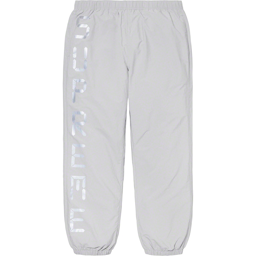 Details on Digital Logo Track Pant Silver from spring summer 2020 (Price is $128)