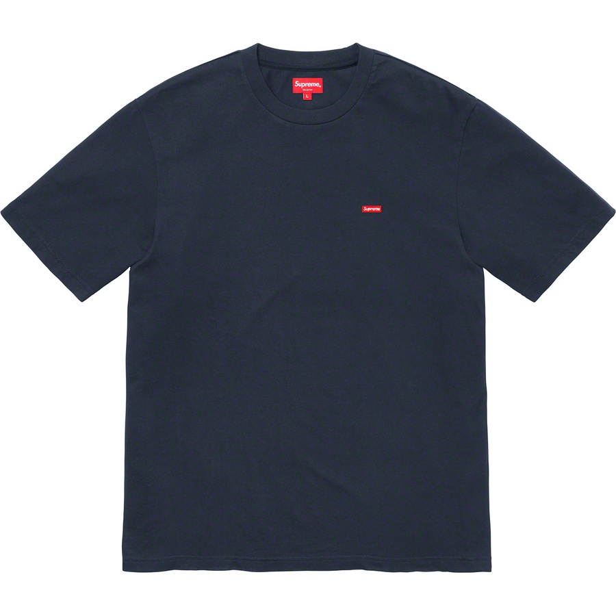 Details on Small Box Tee Navy from spring summer
                                                    2020 (Price is $58)