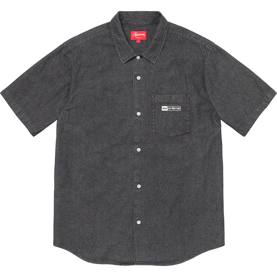Details on Invert Denim S S Shirt Black from spring summer 2020 (Price is $128)