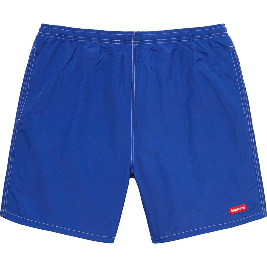 Details on Arc Logo Water Short Royal from spring summer 2020 (Price is $118)