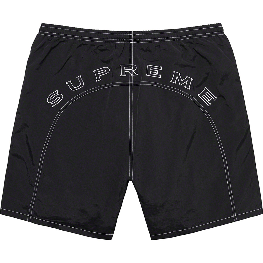 Details on Arc Logo Water Short Black from spring summer 2020 (Price is $118)