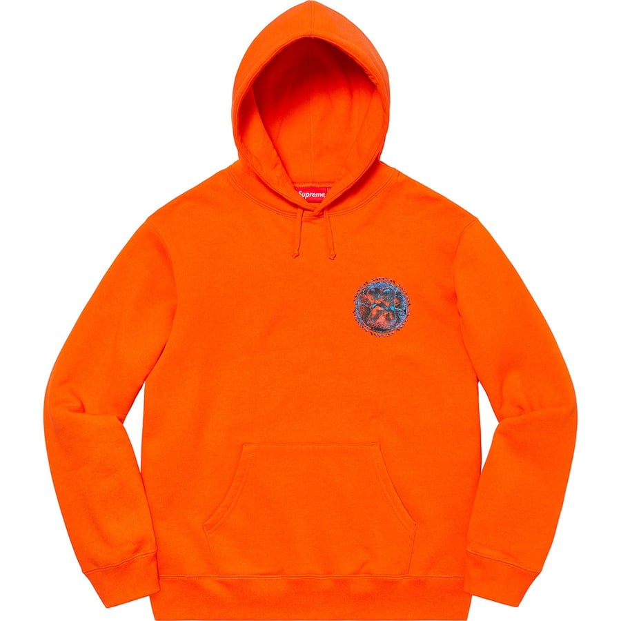 Details on Embryo Hooded Sweatshirt Orange from spring summer
                                                    2020 (Price is $148)