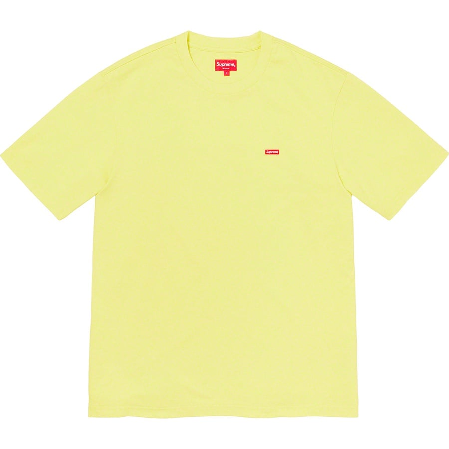 Details on Small Box Tee Light Yellow from spring summer
                                                    2020 (Price is $58)