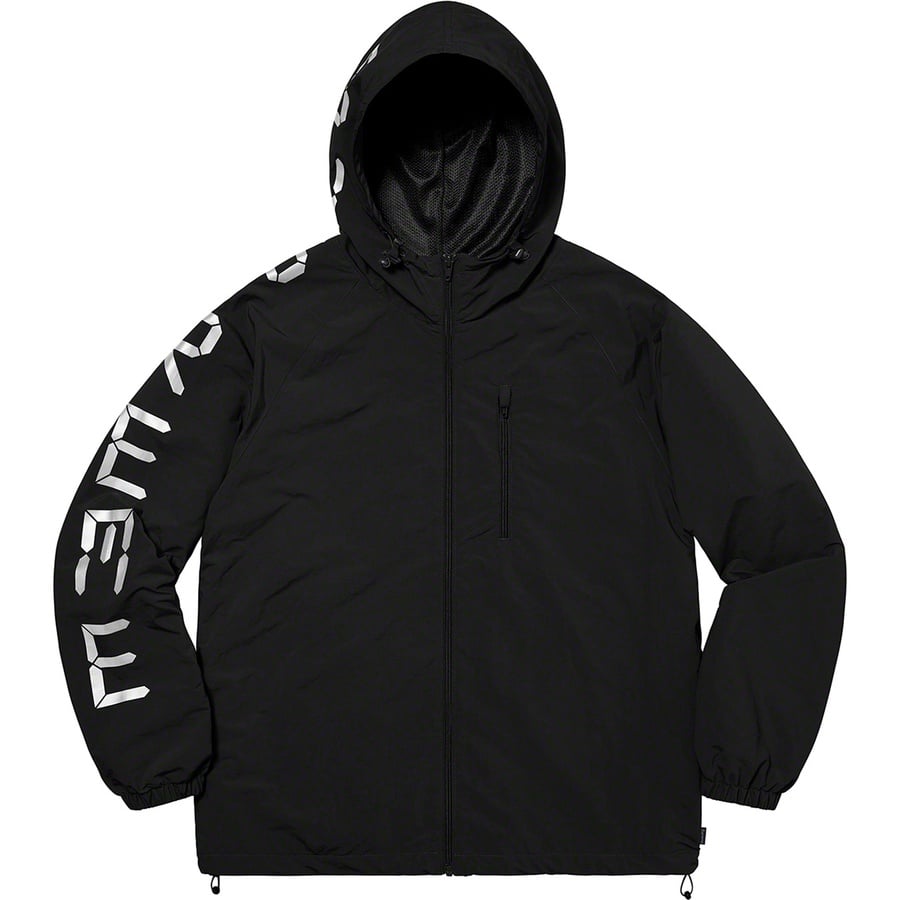 Details on Digital Logo Track Jacket Black from spring summer 2020 (Price is $158)