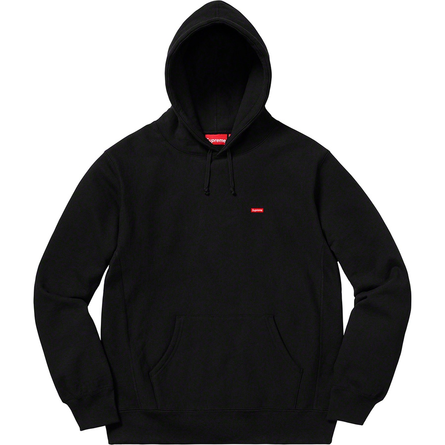 Details on Small Box Hooded Sweatshirt Black from spring summer 2020 (Price is $148)