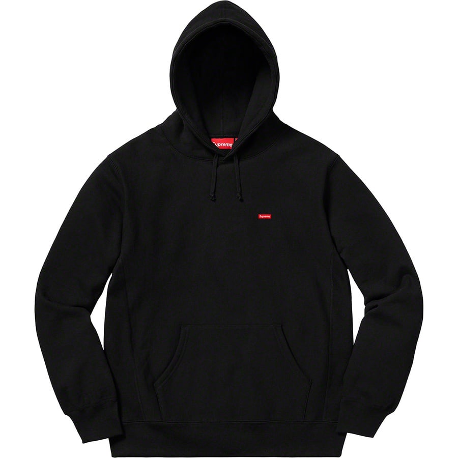 Details on Small Box Hooded Sweatshirt Black from spring summer
                                                    2020 (Price is $148)