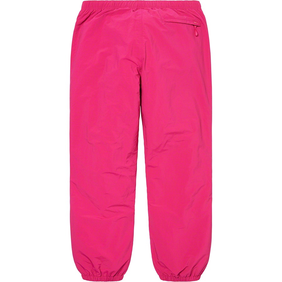 Details on Digital Logo Track Pant Fuchsia from spring summer 2020 (Price is $128)
