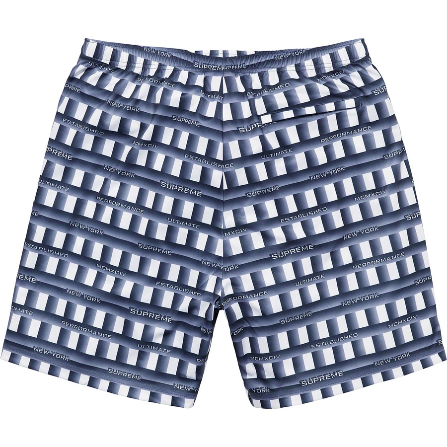 Supreme Grid Soccer Short (SS20) - Navy - $98