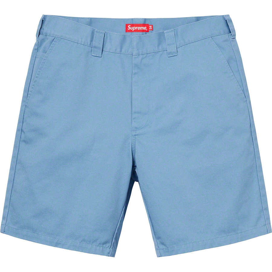 Details on Work Short Dusty Blue from spring summer
                                                    2020 (Price is $110)